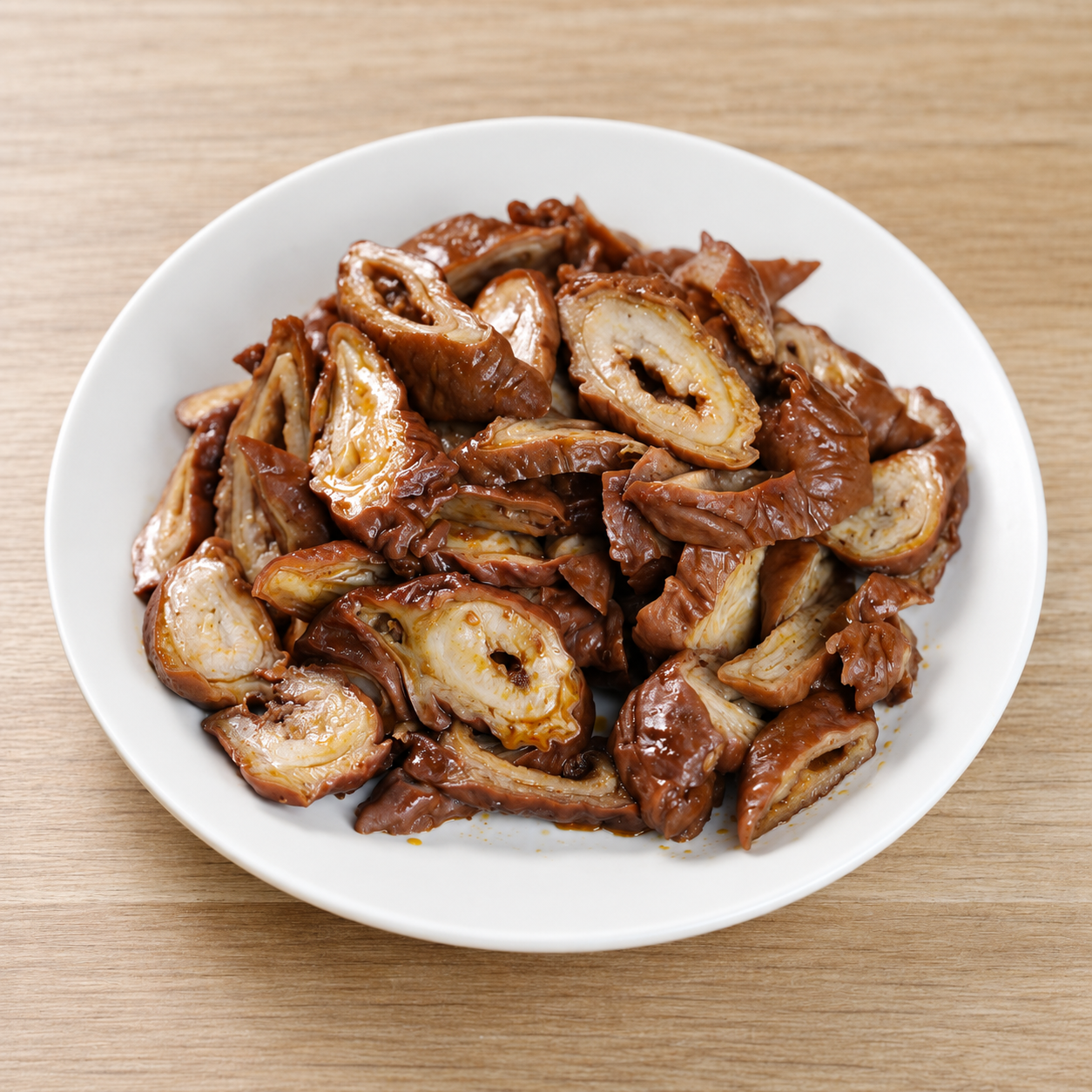SPICY PORK INTESTINES at Keke Food